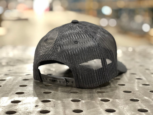 Motobilt Leather Patch Trucker Hat - Motobilt