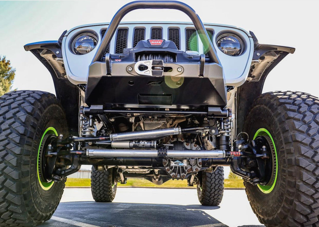 Tomahawk Frame Chop Front Bumper w/Bull Bar for Jeep JK, JL, JT - Motobilt