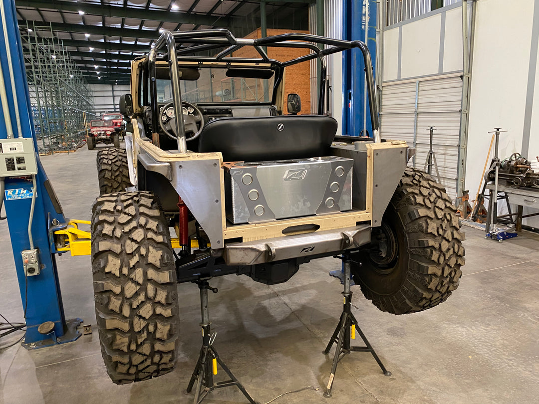 High Clear Rear Inner Fender for Jeep TJ - Motobilt