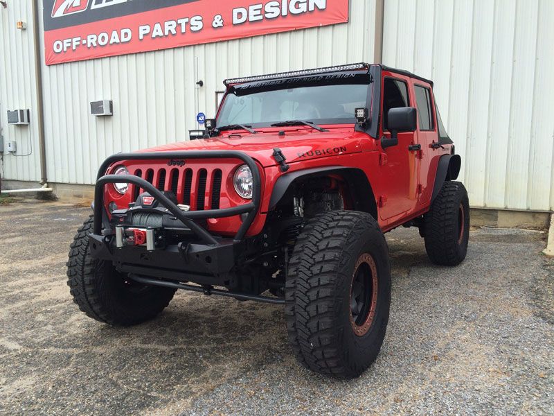 51-3/8" LED Light Bar Mount for Jeep JK / JKU - Motobilt