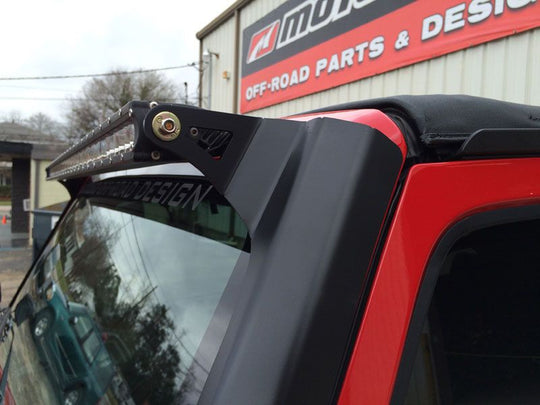 51-3/8" LED Light Bar Mount for Jeep JK / JKU - Motobilt