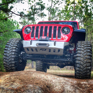 Crusher Series Front Bumper for Jeep JL and JT Gladiator - Motobilt