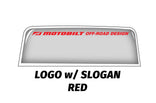 Motobilt Windshield Banners