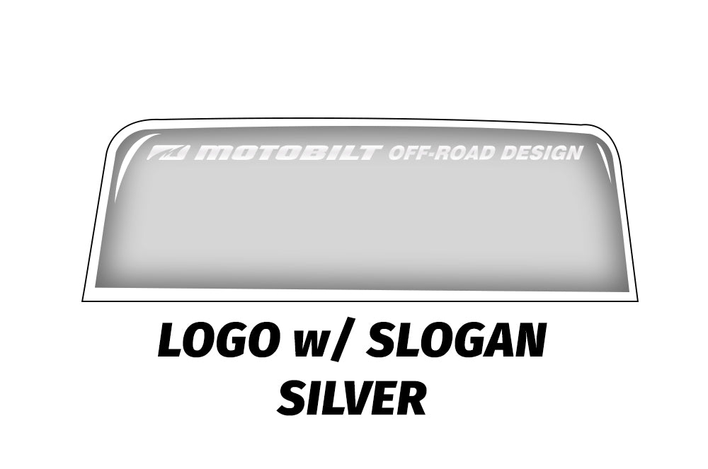 Motobilt Windshield Banners Motobilt