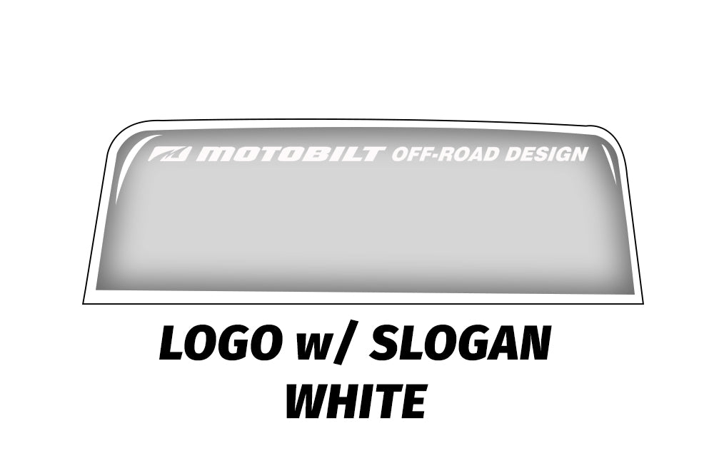 Motobilt Windshield Banners Motobilt