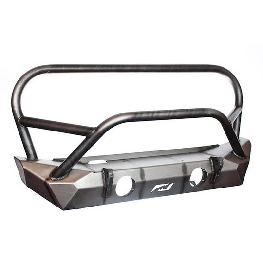 Hammer Series Front Bumper w/Grill Hoop, Stinger & Fog Mounts for Jeep JK / JKU - Motobilt