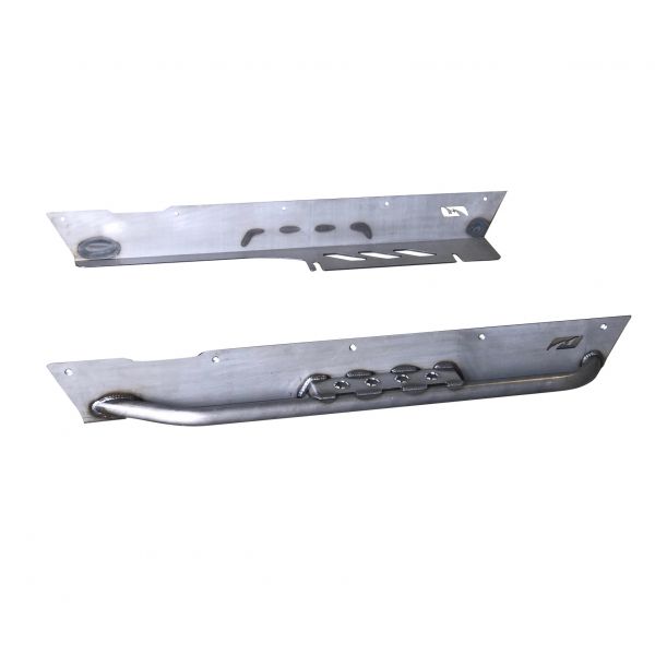 Rocker guards Fits Comp/Stretch Cut Corner Guards w/ Tube Step for Jeep TJ Motobilt