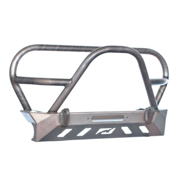 Crusher Series Front Bumper w/ Grill Hoop & Stinger for Jeep YJ / TJ /LJ - Motobilt