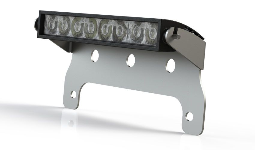 10" FAIRLEAD LED Single Row Light Bar Mount Motobilt