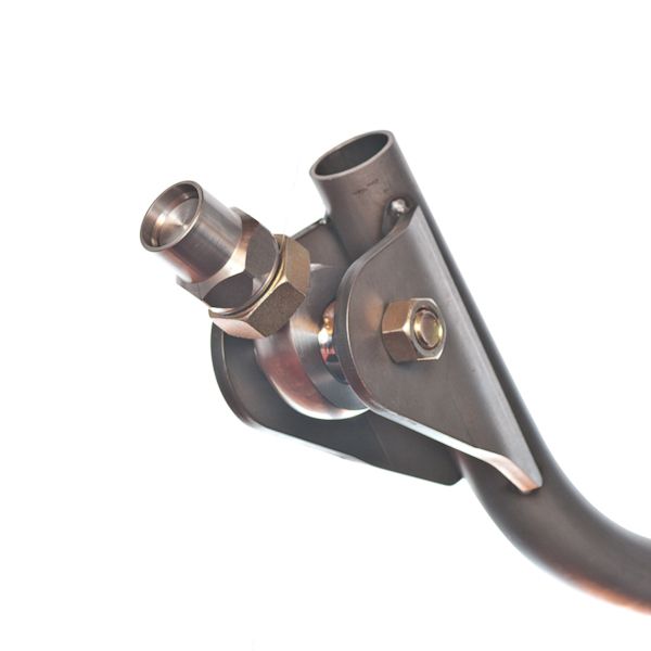 Link Mount Brackets for Round Tube - Choose Bolt Hole Size Motobilt