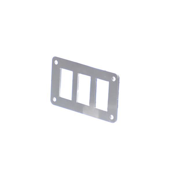 3 Hole Aluminum Switch Panel Motobilt