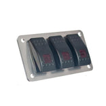 3 Hole Aluminum Switch Panel