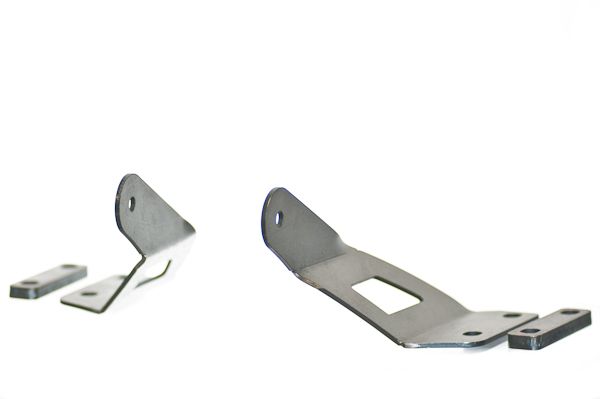 20" LED Single Row Hood Light Mount Kit for Jeep JK Motobilt
