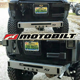 Micro Series Rear Bumper w/ Light Mount for Jeep JK / JKU