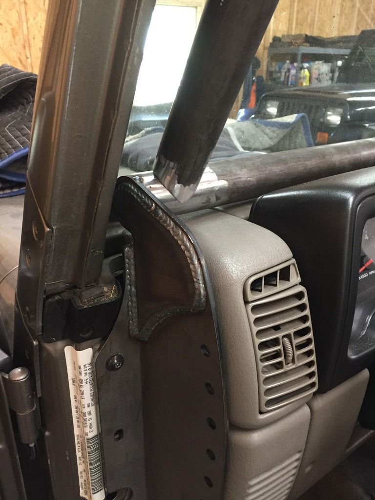 Cage Dash Tie In Builder Kit for Jeep TJ/LJ - Motobilt