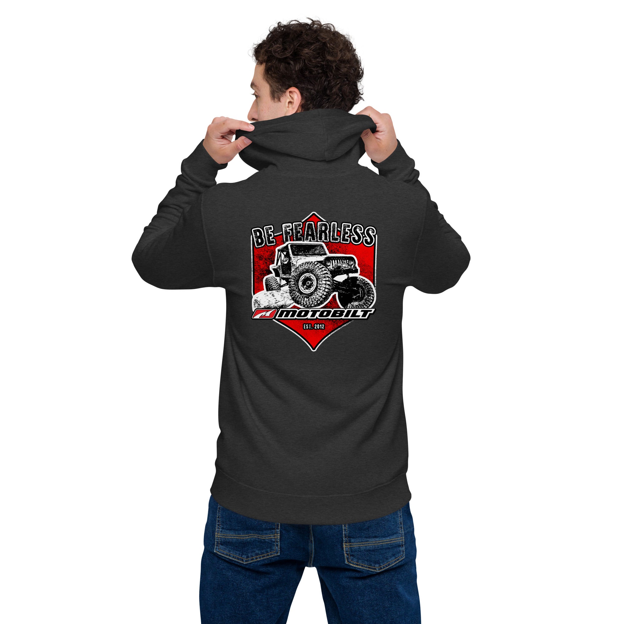 Motobilt Be Fearless zip hoodie - Motobilt