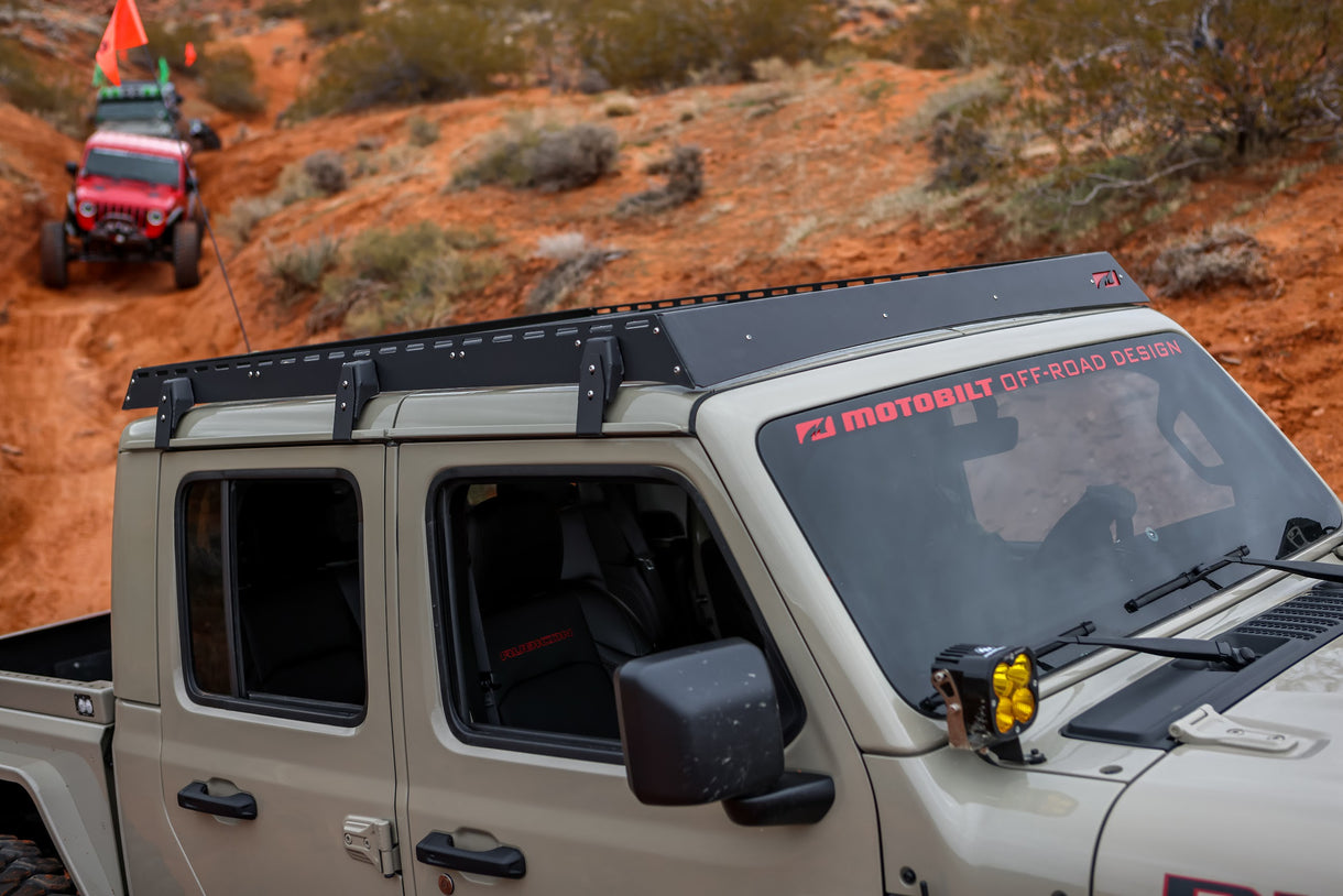 Full Cab Roof Rack for Jeep JT Gladiator – Motobilt